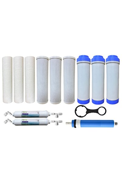 alkalinees Tüm Açık Kasalara Uygun Membranlı Avantaj 2 Yıllık Filtre Seti