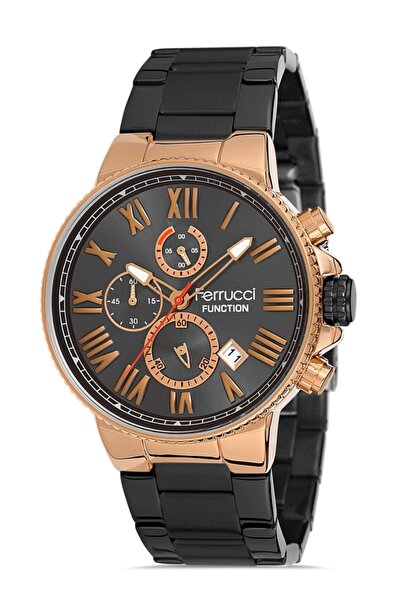 Ferrucci ساعة Fcf 0122 12669fm.1 64092 للرجال - تصميم أنيق ومريح