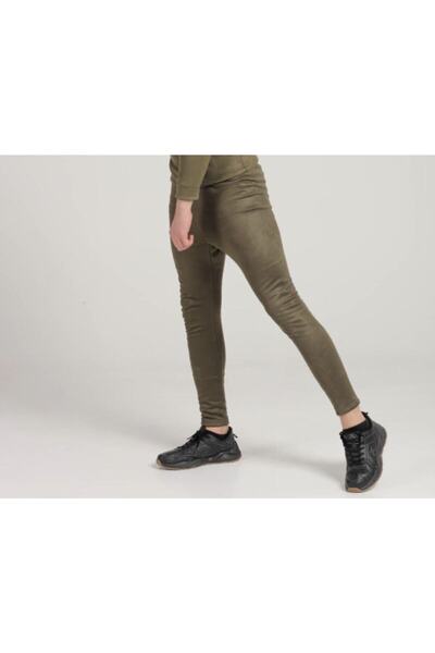 askerin dünyası Nubuk Deriden Yapılmış Özel Üretim Termal Alt Içlik Içi Peluş...