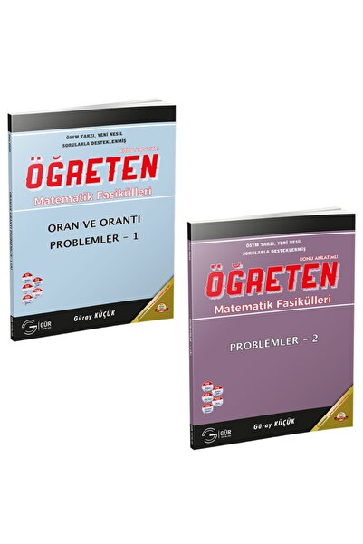 Gür Yayınları Oran Orantı, Problemler-1 Ve Problemler-2 Fasikül Seti