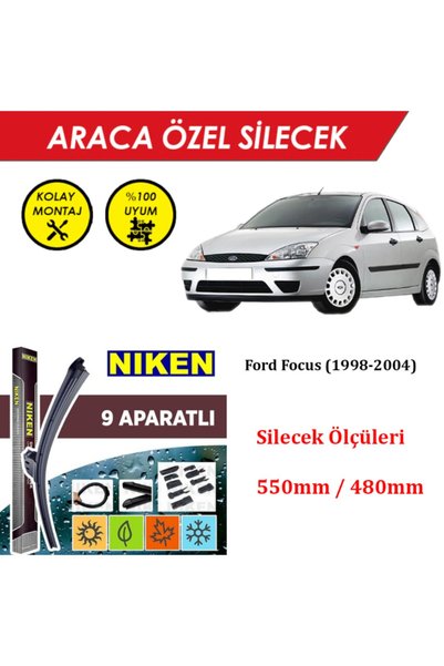 MeyZone Focus Ön Cam Silecek Takımı (1998-2004)
