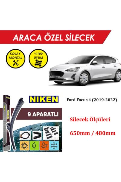 MeyZone Focus 4 Ön Cam Silecek Takımı (2019-2022)