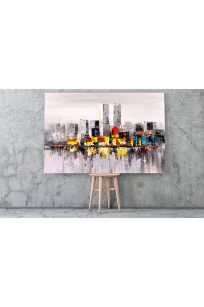 Sebenta Dev Boyut City Kanvas Tablo