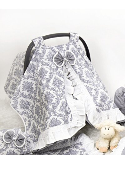 Babynest Elegant Gray Stroller Cover