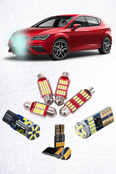 HR PAK Seat Leon Mk3 Serisi Için Uyumlu Iç Aydınlatma Led Seti Uyumlu