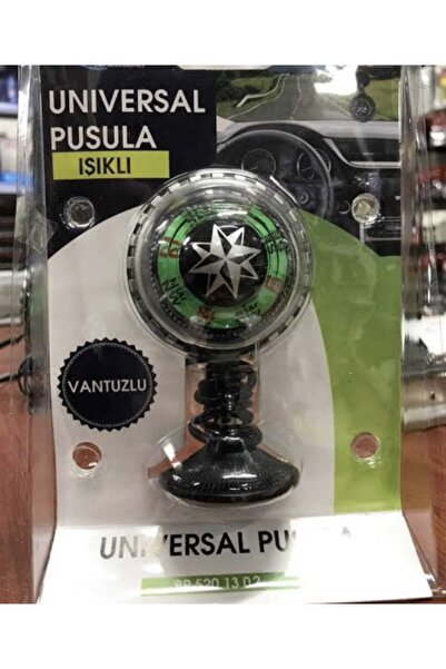 trakkale Unıversal Işıklı Vantuzlu Pusula