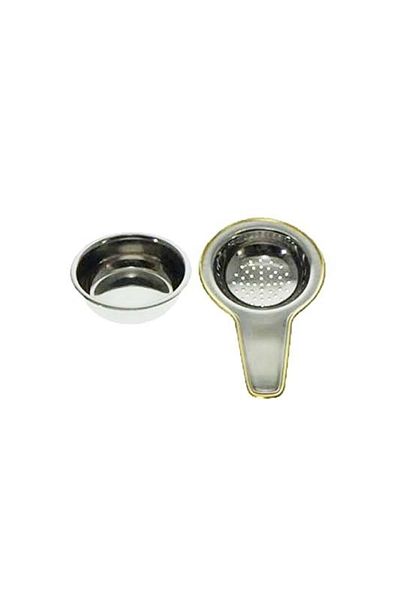 Narin Stainless Steel Gold Edged Tea Strainer A15111 Strainer