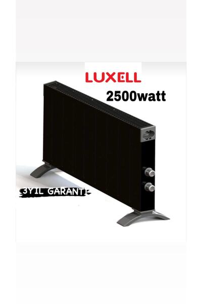 Luxell Elektrikli Isıtıcı Konvektör Konveksiyonel Isıtıcı 2500w Çift Kademe 3...
