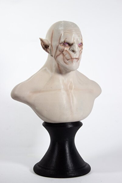dream3d Azog Büst / Figür - Orc - The Lord Of The Rings - 20 Cm