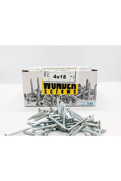 wunder screws 4x18 Sunta Vidası|25 Adet