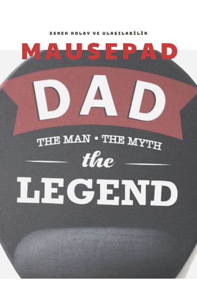 ELFİHAM Ποντίκι με υποστήριξη καρπού Dad