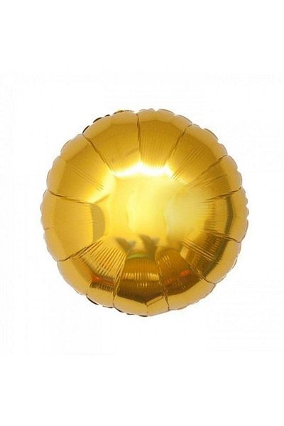 mutig Foil Balloon Round Gold 18''