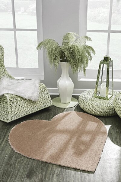 Heart Skin Plush Rug Valentine Special Mink Heart Rug