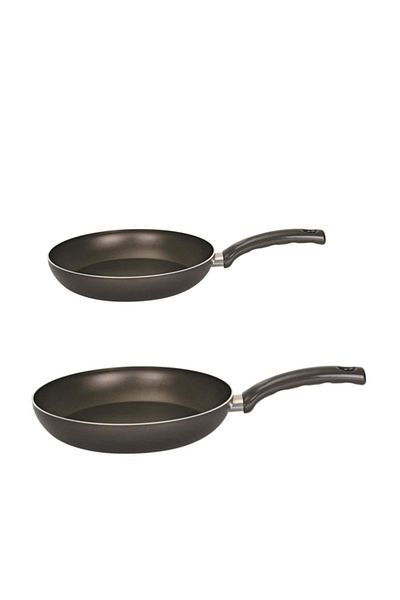 Mehtap Onyx Teflon Pan Set 26 Cm And 30 Cm