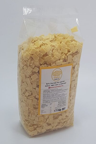 Bizehas Makarna Sade Yumurtalı Kare Çorbalık 500 Gr