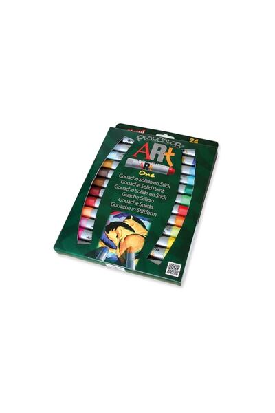 INSTANT Pocket Assorted 24'lü Stik Guaj Boya Seti