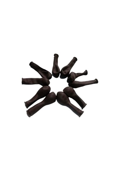 Patladı Gitti بالون صغير بني شوكولاتة 5 بوصة 10 قطع