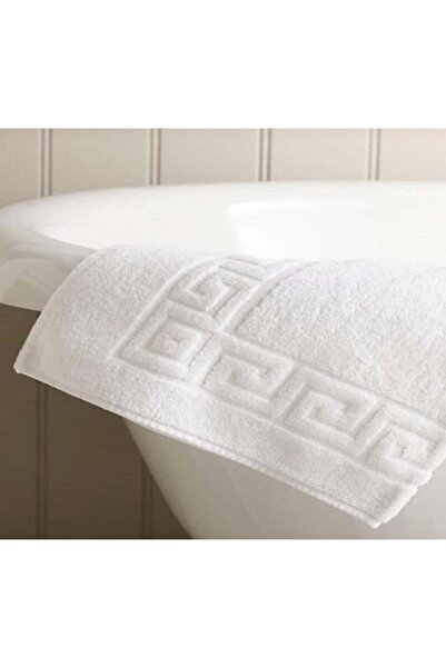 İzgi Concept Cotton Bath Mat Foot Towel 50x70 White Highly Absorbent