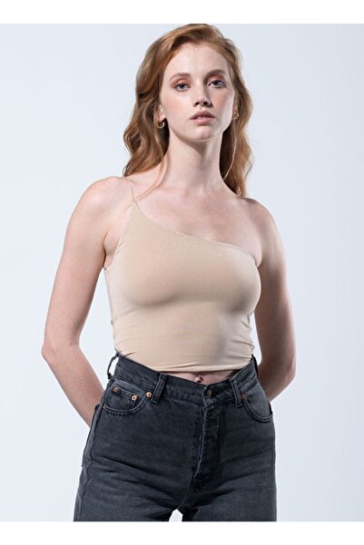 IAMNOTBASIC Γυναικείο λευκό μπλουζάκι Lexi