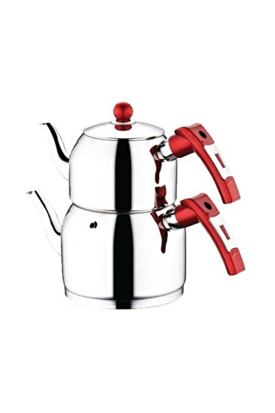 Kahraman Lar D-221 Bahar Mega Boy Çelik Çaydanlık