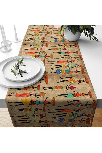 LadiesHome Custom Design Premium Honeycomb Woven Runner 140x40