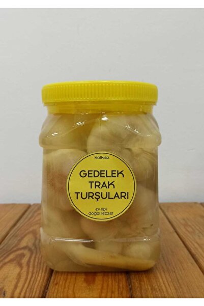 Gedelek Turşuları Gedelek Sarımsak Turşusu 1 Kg'lik Pet Gedelek Trak Turşuları