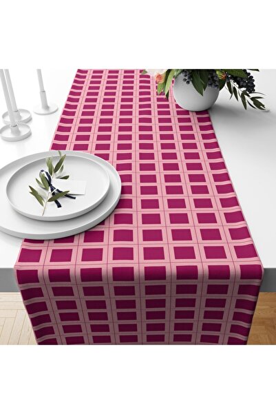 LadiesHome Ειδικής σχεδίασης Premium Honeycomb Woven Runner 140x40