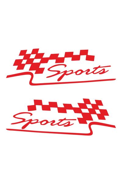 esticker 20 X 7 Cm 2 Pieces Sport Side Mirror Auto Sticker Car Sticker