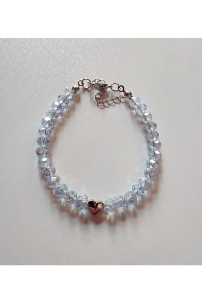 Nuvole Bianche Accessory Blue Crystal Bead Bracelet