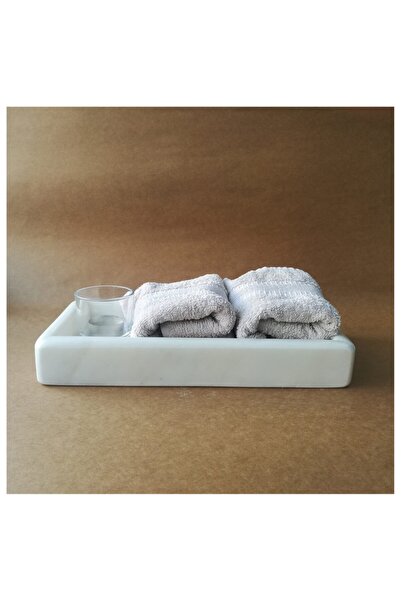 BMK MERMER Mermer Sunum-servis Tabağı, Sunum Tabağı, Takı Banyo Düzenleyici O...