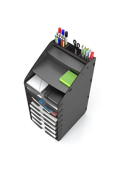 Mingitav Otto Tower 10-Tier A4 Desktop Organizer - Document Shelf