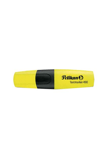 Pelikan Yellow Highlighter - 490 Model (10 Pieces)