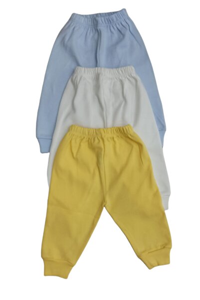 bebedino Patiksiz Alt Pijama Ayaksız 3 Lü Paket