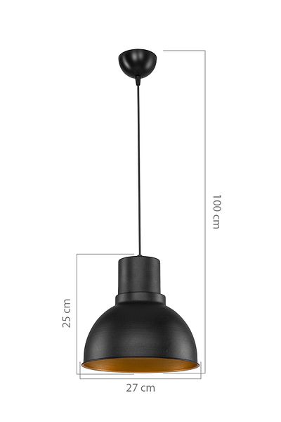 Gloria Leda Metal Pendant Lamp