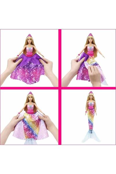 Barbie Dreamtopia 2'si 1 Arada Prenses Gtf92