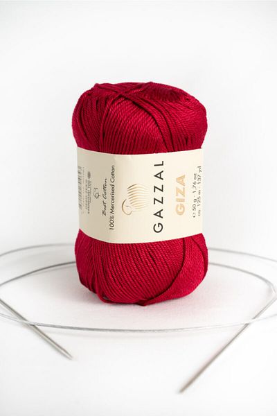 Gazzal Giza 50gr Amigurumi Mercerized Cotton Hand Knitting Yarn Desaryou (2487)