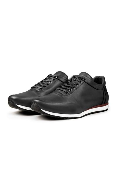 Ducavelli Comfy Genuine Leather Men's Daily Shoes, Casual Shoes, 100% Leather Shoes, 4 Seasons