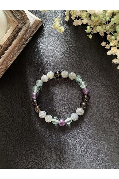 Armis Natural Zodiac Sign Bracelet Capricorn Amethyst Stone