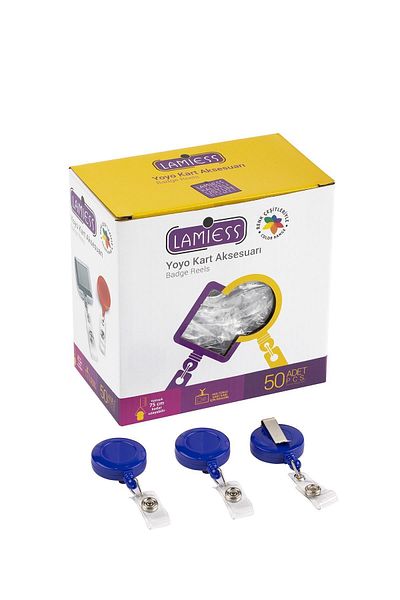 Lamiess Lms 351 Round Yoyo Blue 50 Pieces