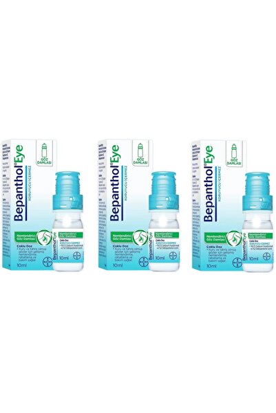 Bepanthol Eye Göz Damlası 10 Ml 3 Adet