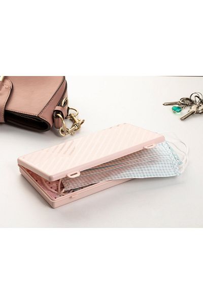 English Home Doris Plastic Mask Box 20x11 Cm Powder