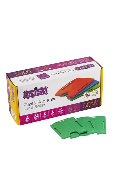 Lamiess Lms 217 Vertical Plastic Card Container Green