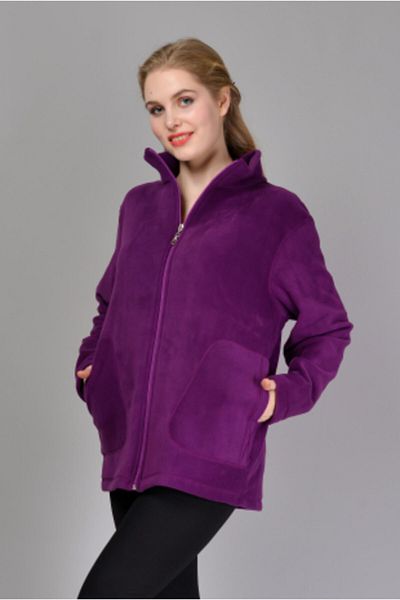 TUSSE Fleece Zippered Cardigan