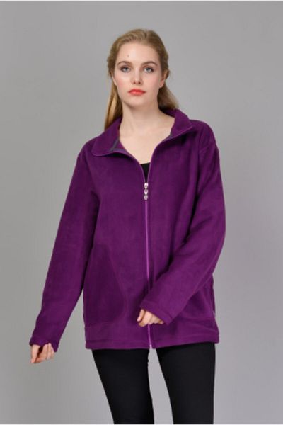 TUSSE Fleece Zippered Cardigan