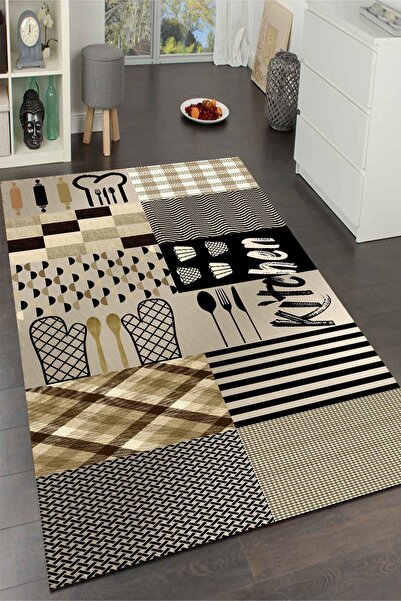 blcmoda M39 Mutfak Halısı Leke Tutmayan Yüzey