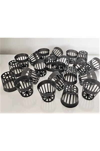 Asenya File Saksı 25 Adet 5,5x5 Cm Delikli Saksı Sepet Saksı Hidroponik Saksı...