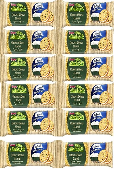 Ülker ألتينباشاك لابنلي بالكمين والكينوا 60 جرام × 12 قطعة