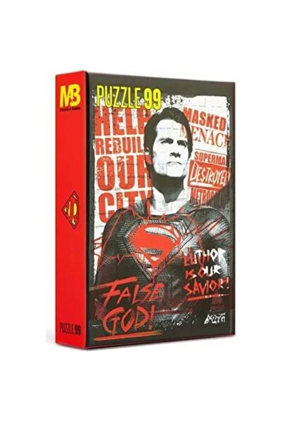 GENC DIJITAL BASKI Warner Bros 99 Piece Superman Puzzle