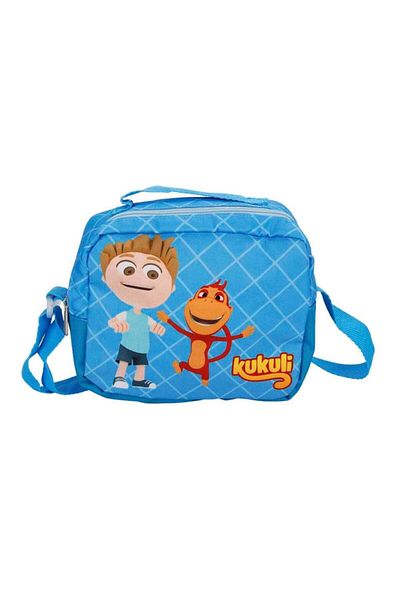 ÜMİT ÇANTA Kukuli Blue Children's Primary School Backpack-Lunch Box-Pen Holder Bag Set