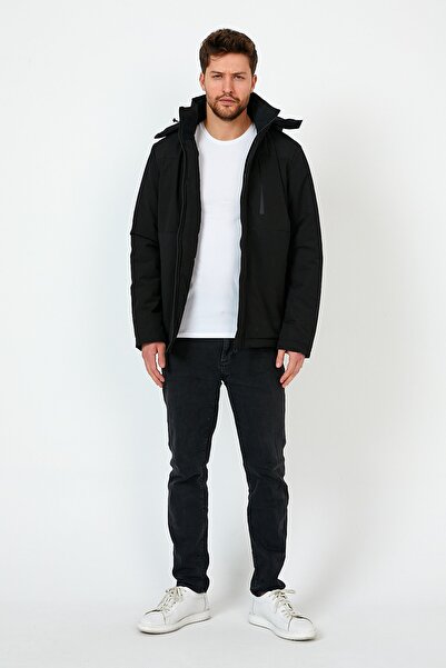 Exuma Skı Jacket Men's Coat - Black